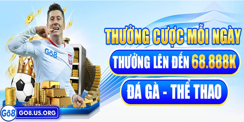 Khuyến mãi nhà cái Go8 về thể thao và đá gà